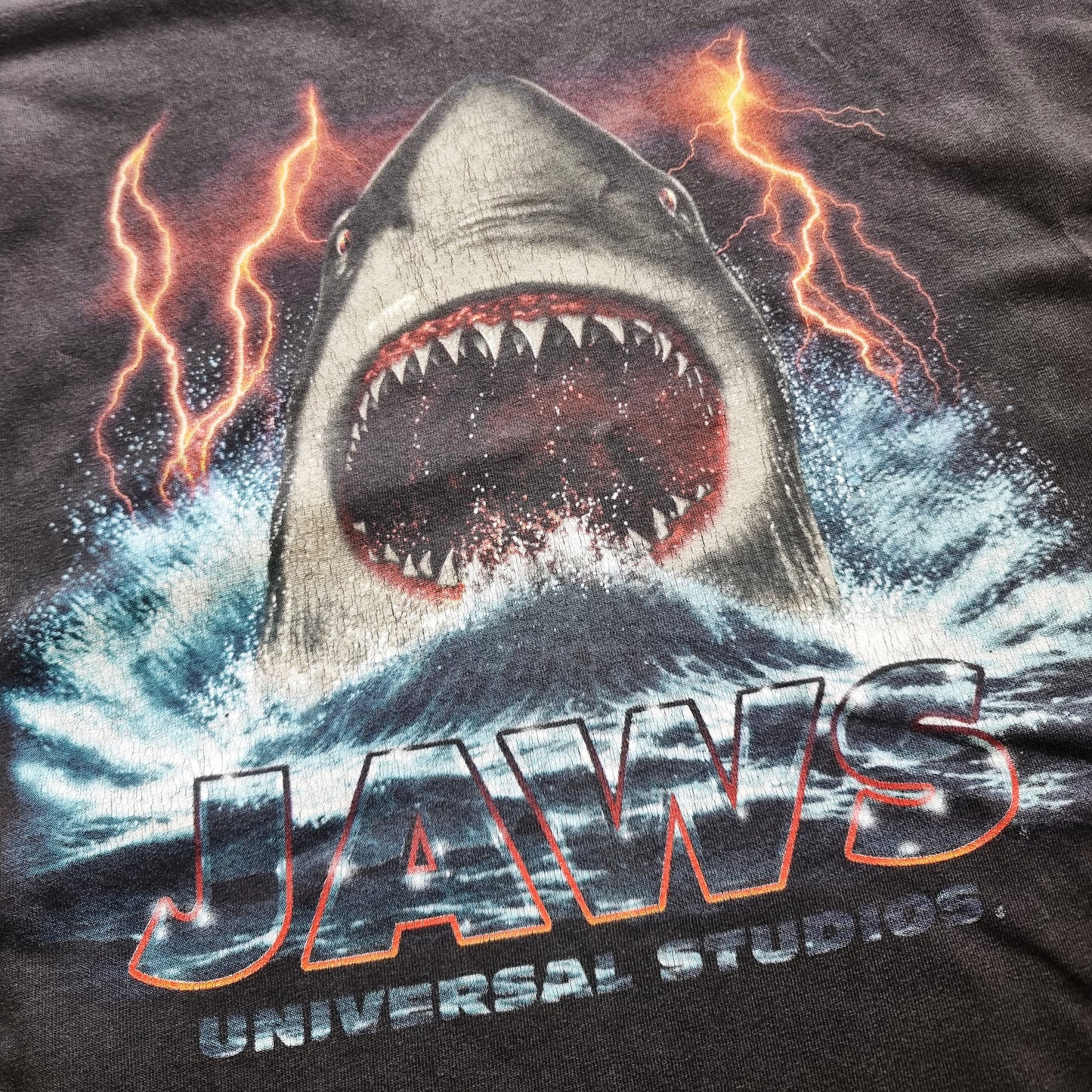 Vintage Jaws Movie Tee Black XL