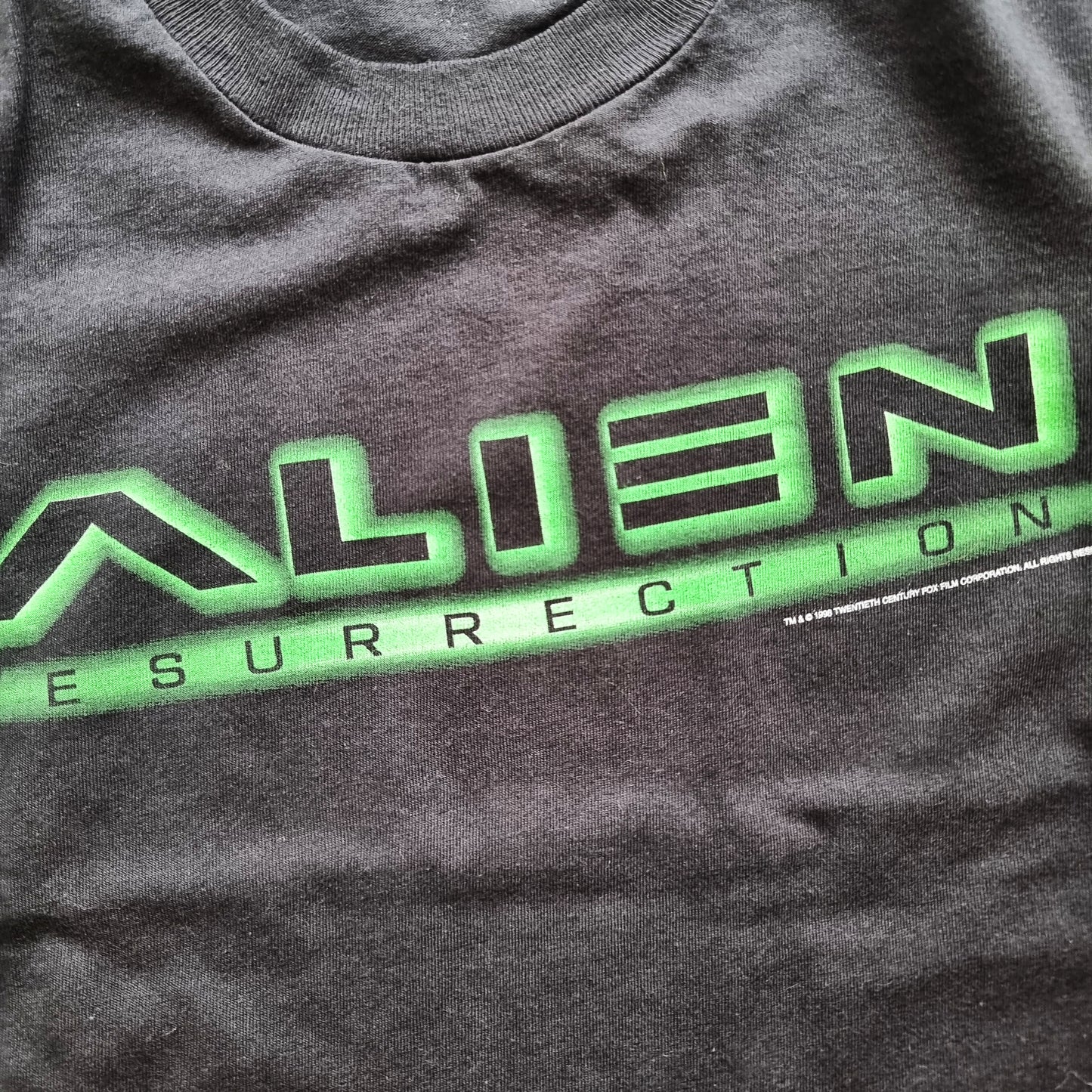 Vintage Alien Resurrection Movie Tee 1998 Black