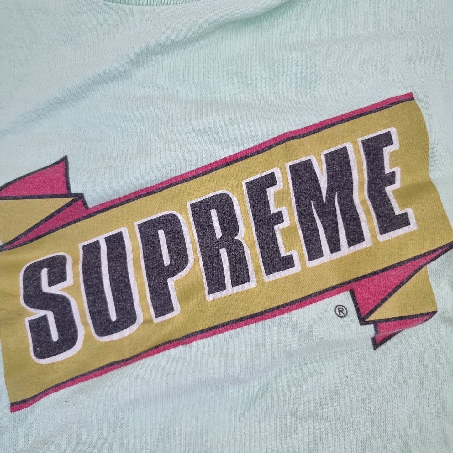 Supreme Emblem T-shirt Mint Green