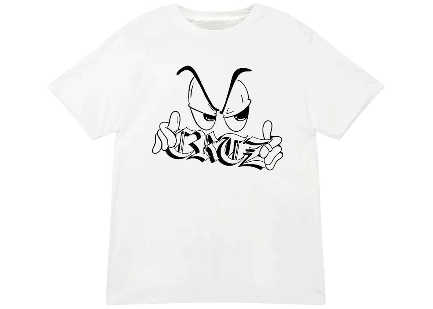 Corteiz Side Eye Tshirt White
