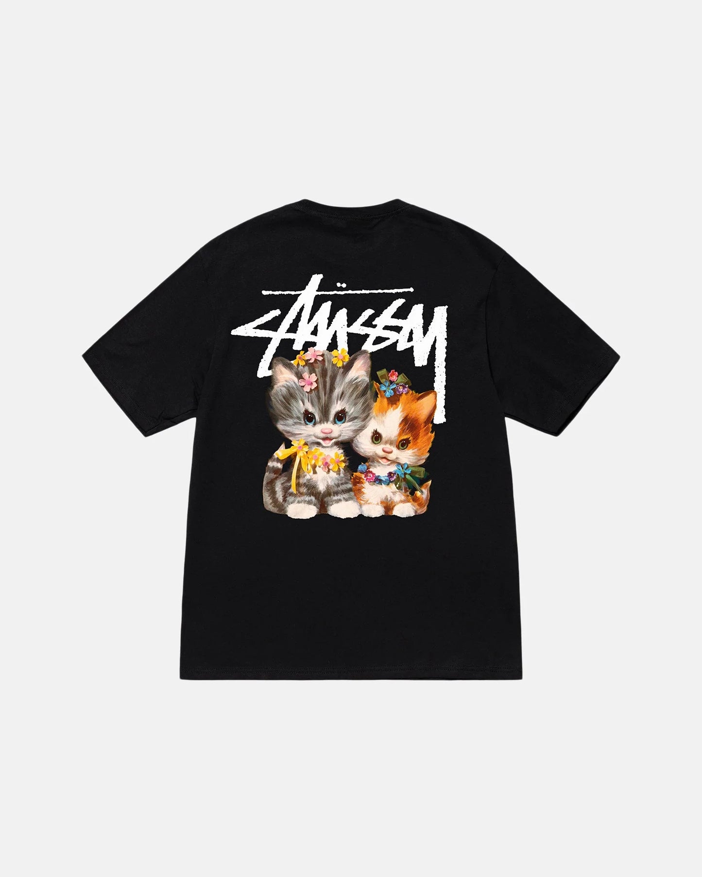 Stussy Kittens Tee Black