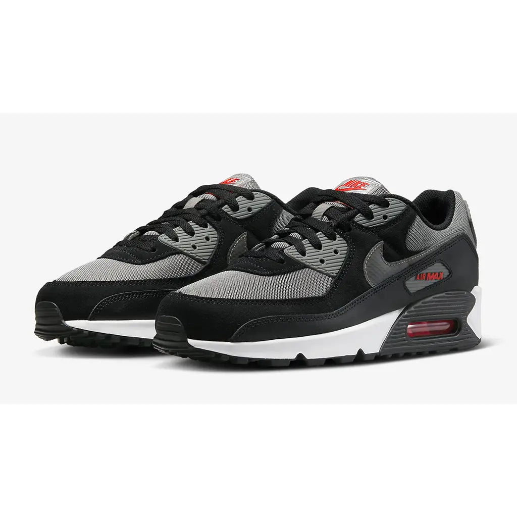 Nike Air Max 90 Black Red Grey