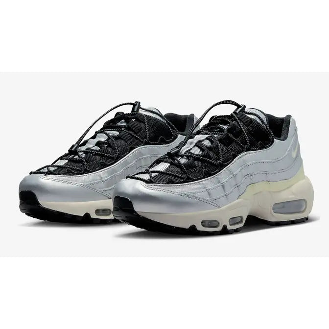Nike Air Max 95 Toggle Metallic Silver Black