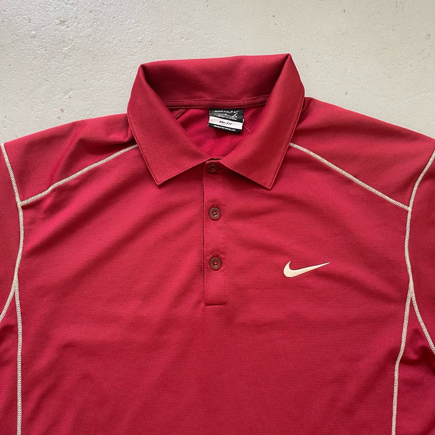 Nike Golf Polo Maroon