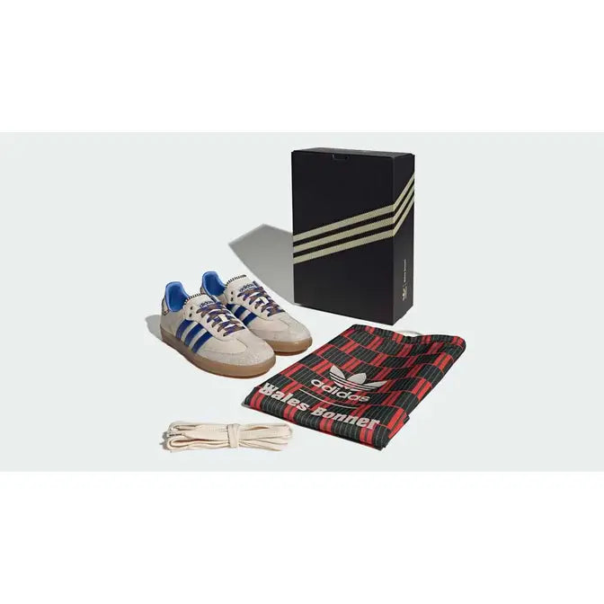 Wales Bonner x adidas Samba Wonder Clay Royal Blue uk 5