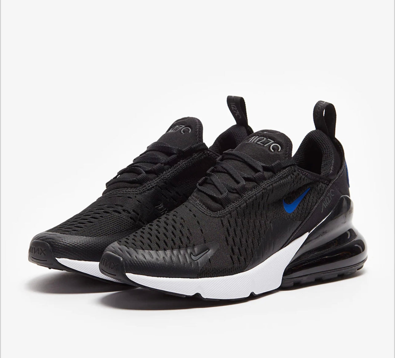 Nike Air Max 270 GS Black Game Royal
