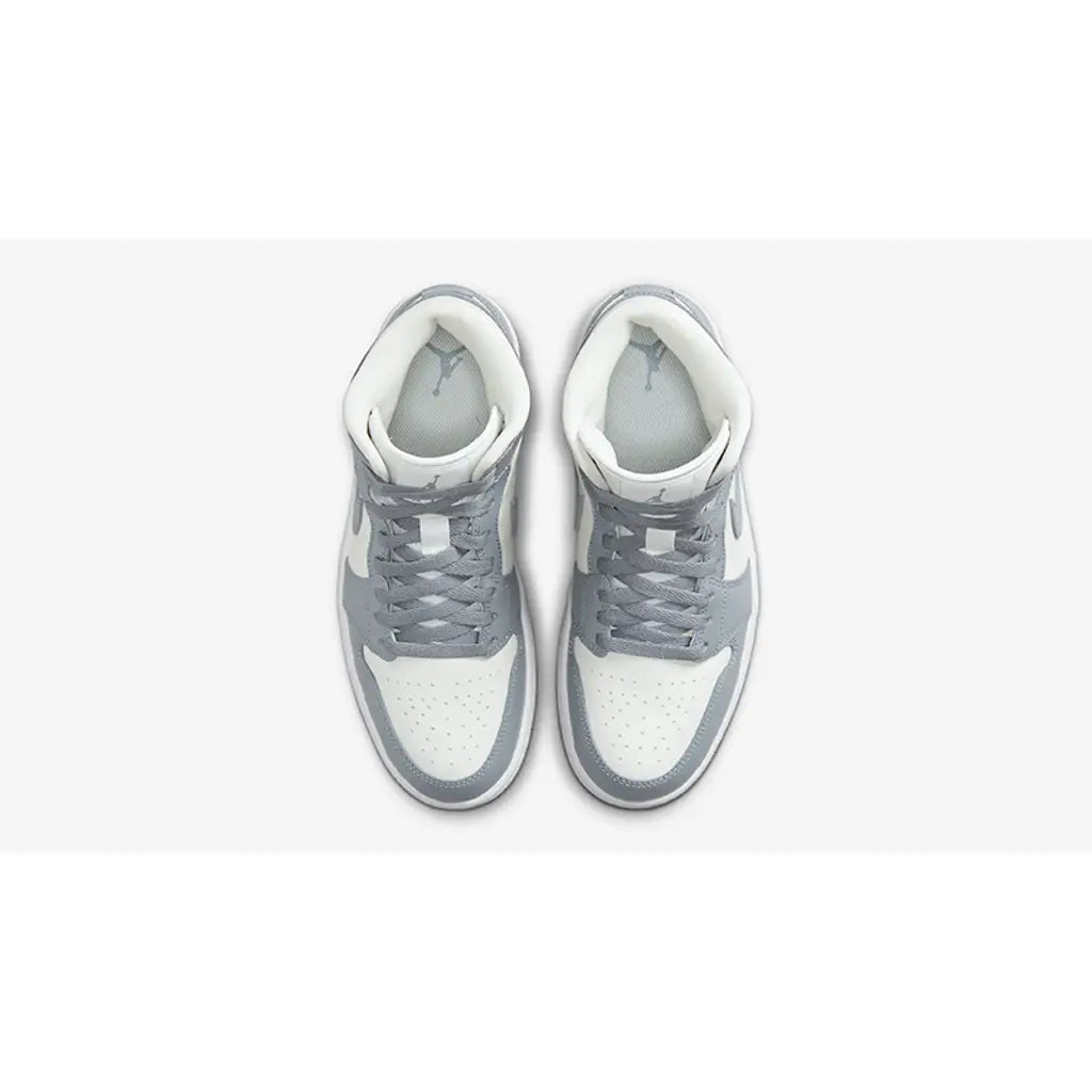 Air Jordan 1 Mid Grey Sail