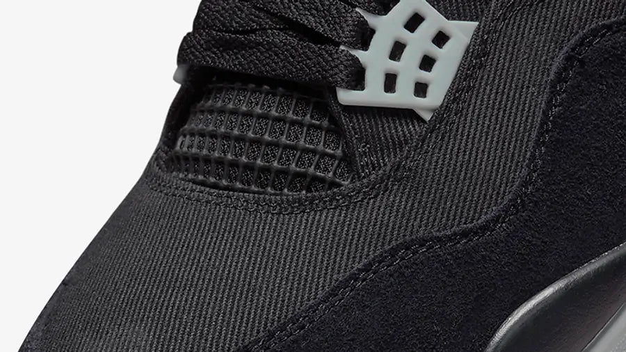 Air Jordan 4 Black Canvas