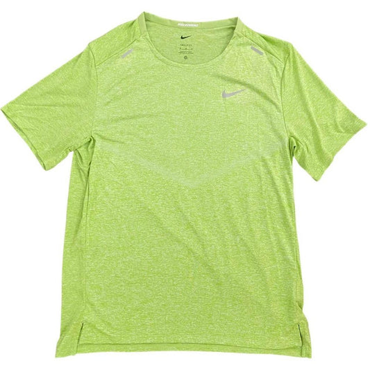Nike Dry Fit Rise 365 Mens Running T-Shirt Green