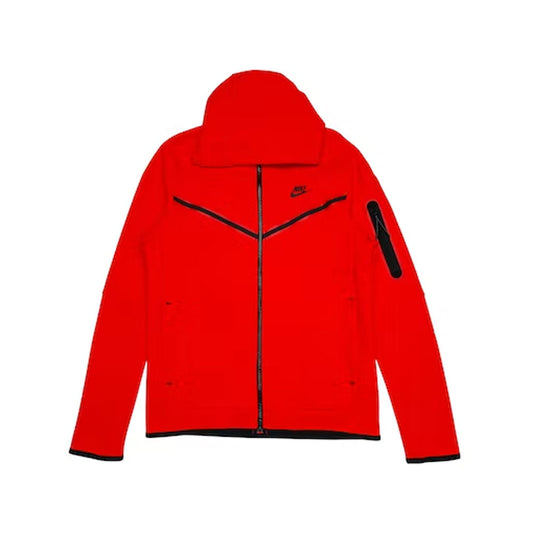 Red Tech Fleece Jacket