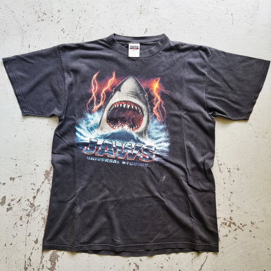 Vintage Jaws Movie Tee Black XL