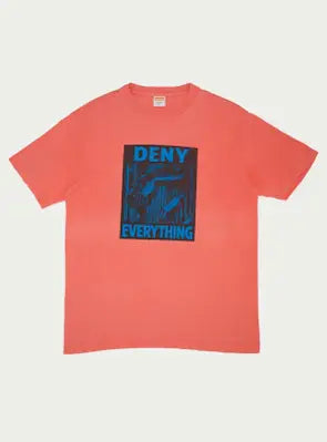 Supreme Deny Everything Orange T-shirt SS07