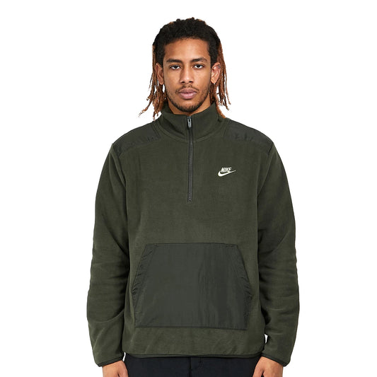 Nike Sportswear Style Essentials+ Polar Fleece 1/2-Zip Green