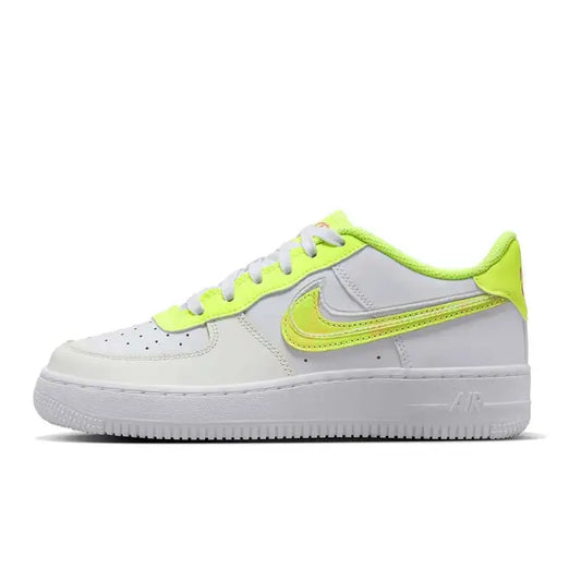 Nike Air Force 1 LV8 White Volt GS