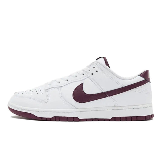 Nike Dunk Low White Night Maroon
