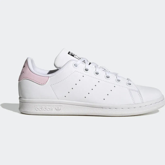 Adidas Stan Smith Gs Trainers White Pink Core Black