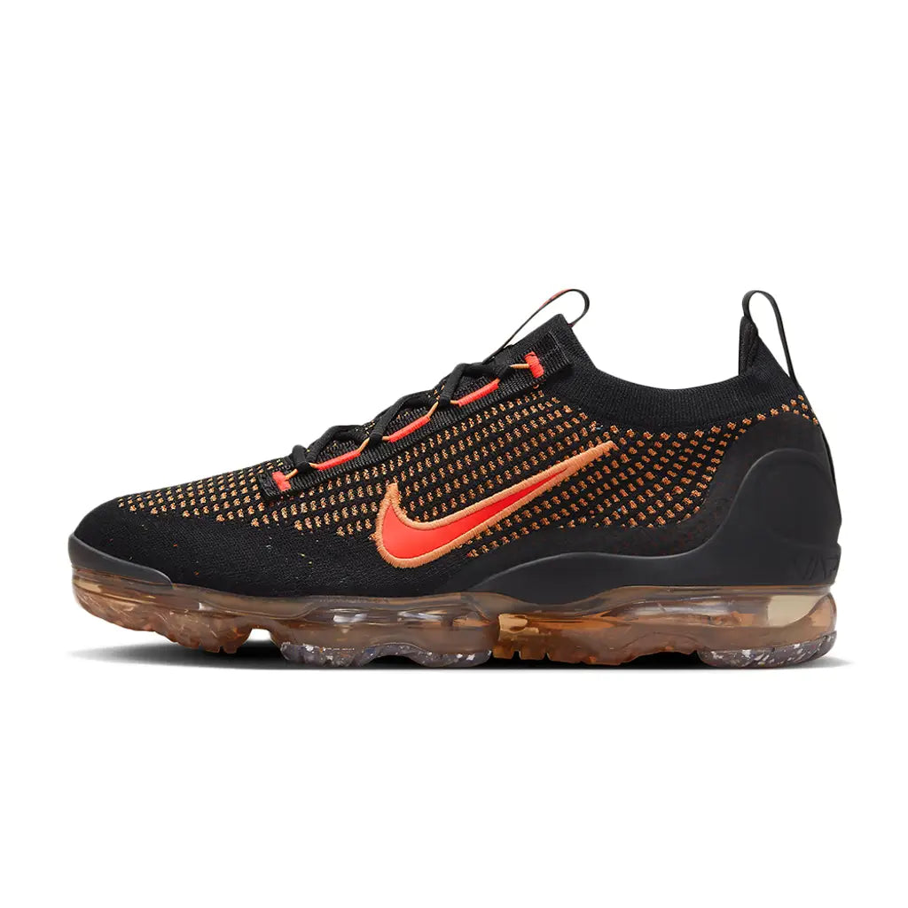 Nike Vapormax Flyknit 2021 Black Orange