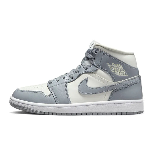 Air Jordan 1 Mid Grey Sail