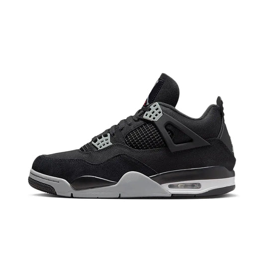 Air Jordan 4 Black Canvas